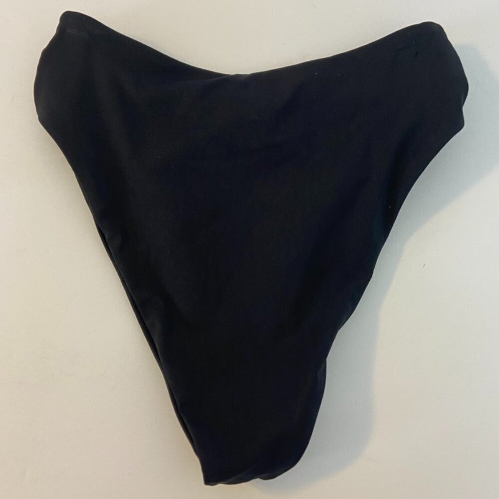 L*Space Black Nancy Lee Bitsy Bikini Bottom - Picture 4 of 7